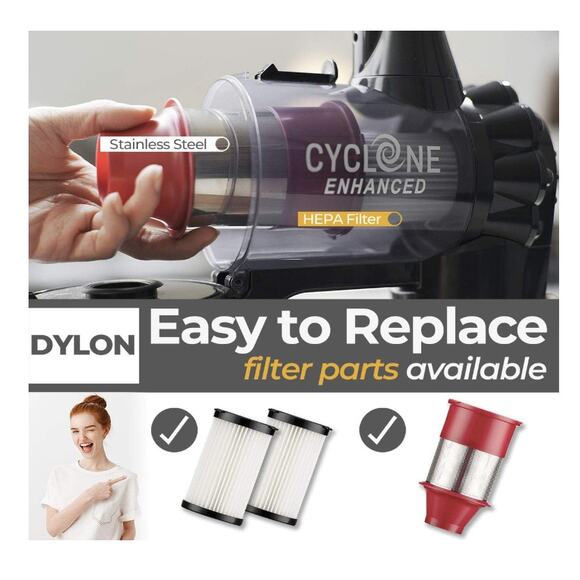 Cordless Vacuum, Bagless, 2200mAh Rechargeable Multi Surface Dustbuster, HEPA - Picture 6 of 7